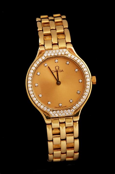 omega watch for woman|women's omega watch with diamonds.